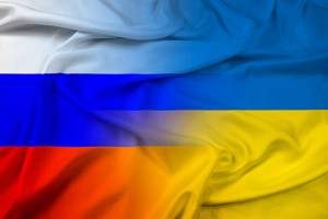 Russia-Ukraine-Flags