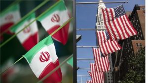 iran-us-flags