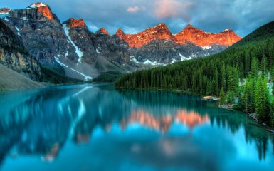 lake and mountain